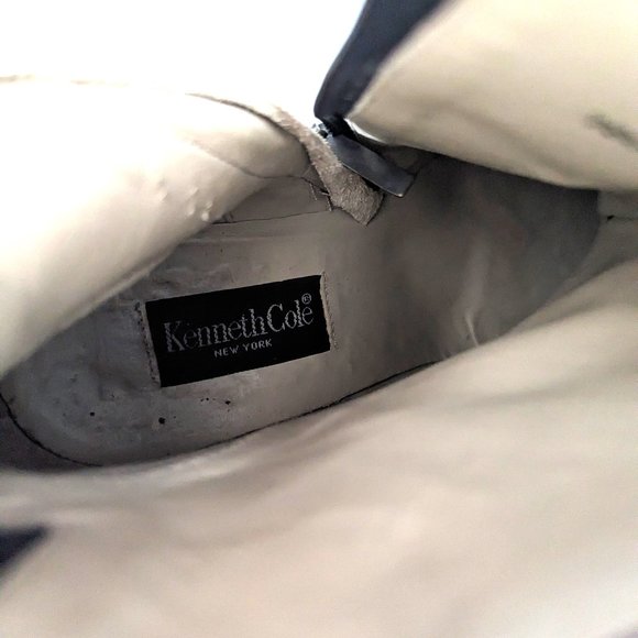 🖤 Kenneth Cole Zip Up Heeled Booties - Size 8.5 - Picture 10 of 10